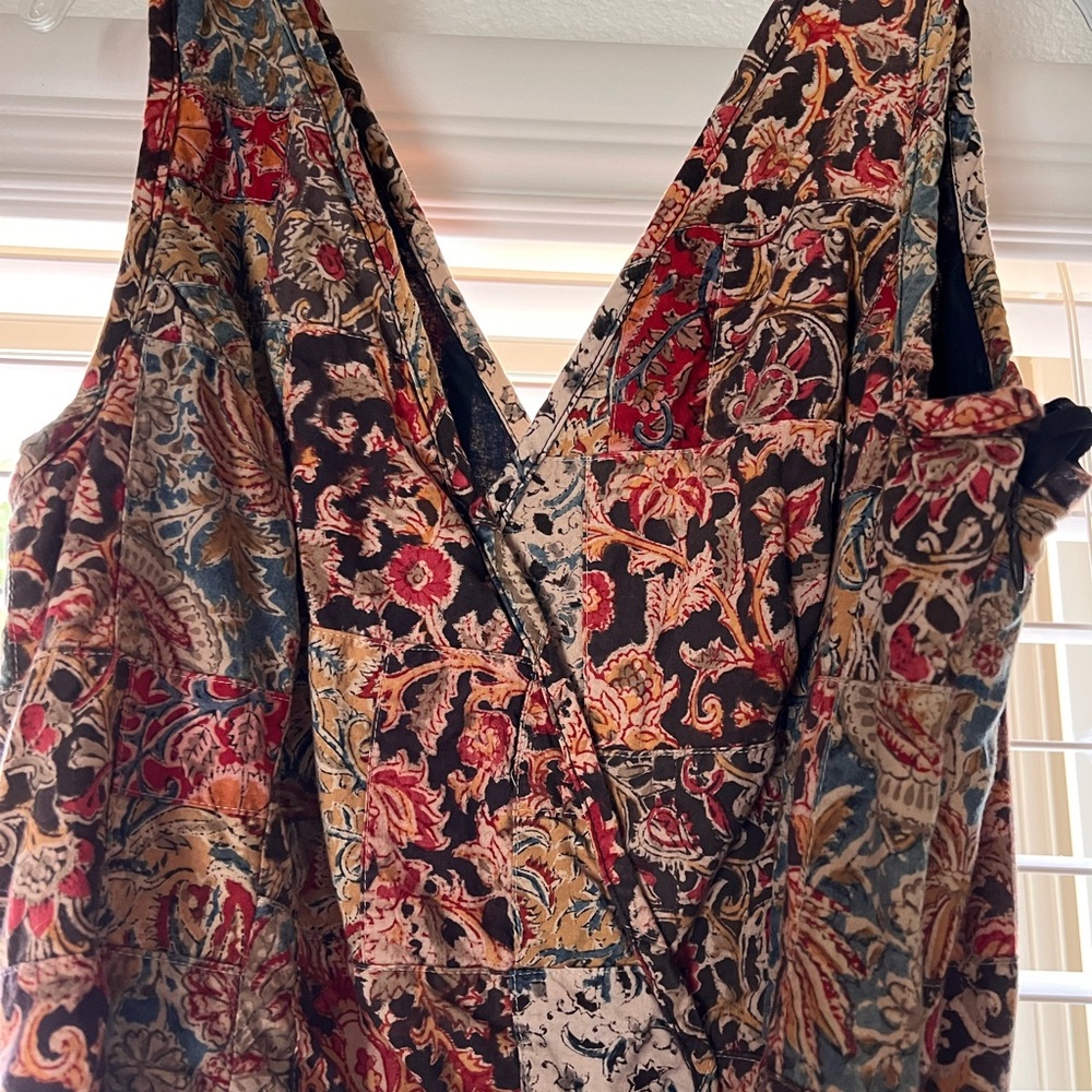 Tommy Hilfiger Red and Black Floral Dress